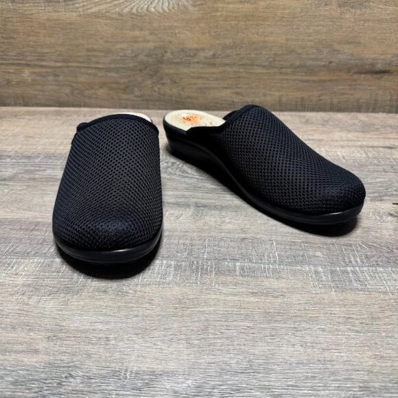 Fly Flot Black Mesh Clogs Women's Size 9.5 - Picture 5 of 6